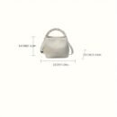 Available in 4 colors-----Fashionable bucket bag, trendy summer crossbody shoulder bag for women, a popular and versatile new arrival