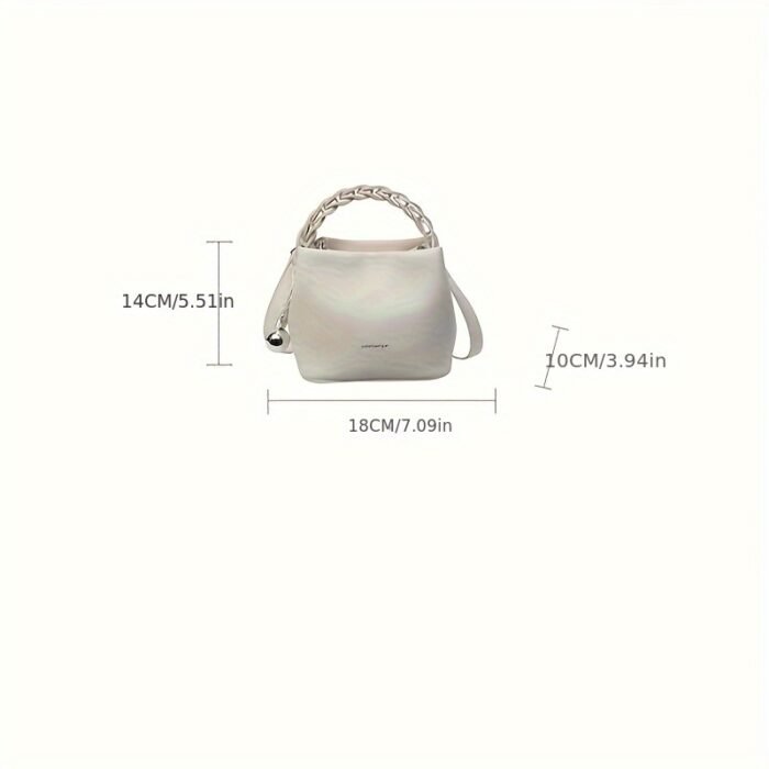 Available in 4 colors-----Fashionable bucket bag, trendy summer crossbody shoulder bag for women, a popular and versatile new arrival - Image 13