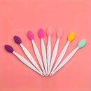 Silicone Facial Cleansing Brush | 2-in-1 | Silicone | Soft Dual-Sided Exfoliating Face Scrubber Formaldehyde-Free Unscented | for Blackhead and Nose Hair Removal Gentle Cleansing