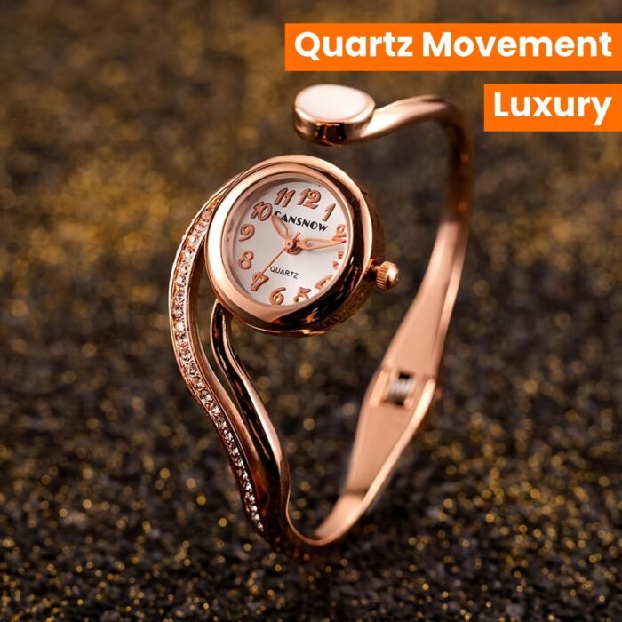 Luxury Ladies' Novelty Bracelet Watch, Round Alloy Case, Quartz Movement, Non, Gift for Her - Image 17