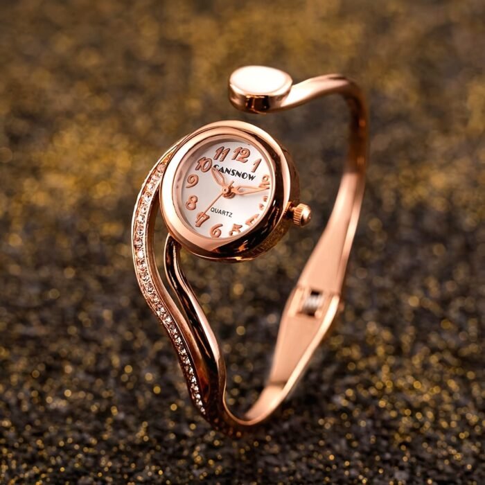 Luxury Ladies' Novelty Bracelet Watch, Round Alloy Case, Quartz Movement, Non, Gift for Her - Image 23