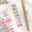 16 Sheets Little Nose Bridge 3.0 Sticker Book - Cute Cartoon & Travel-Themed Decals for Journals, Planners & DIY Crafts, Matte Finish, Self-Adhesive Paper, Perfect for Holiday & Birthday Gifts