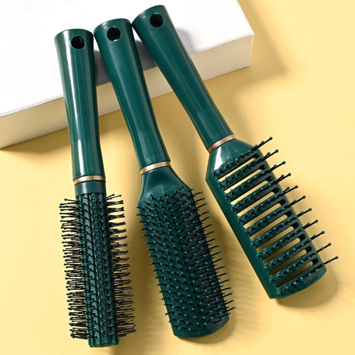 Detangling Hair Brush Anti-Static Detangler Hair Brush Paddle Air Cusihon Comb Nylon Bristle Hair Styling Brush For Men And Women - Image 10