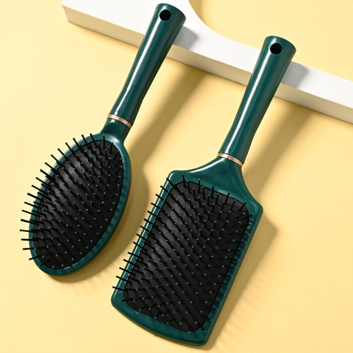 Detangling Hair Brush Anti-Static Detangler Hair Brush Paddle Air Cusihon Comb Nylon Bristle Hair Styling Brush For Men And Women - Image 14