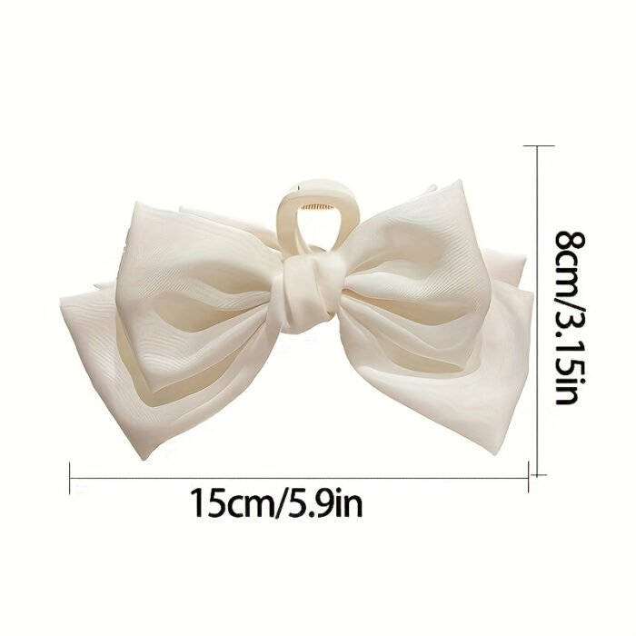 1pc Big Bow Hair Clip, Teen Girls Hair Accessories, Suitable For Gifts And Party - Image 2