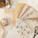 [28 Sheets Scrapbooking Paper] Premium 28 Sheets Light & Shadow Scrapbooking Paper | Vintage Floral & Textured Patterns, Cardstock for DIY Crafts, Journaling, Collage Art, Gift Wrapping, Home Decor, Scrapbooking Supplies