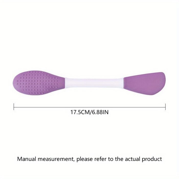Silicone Facial Brush with 2 Heads, Deep Cleansing and Gentle and Hypoallergenic, No Electricity Required - Image 5