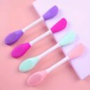 Silicone Facial Brush with 2 Heads, Deep Cleansing and Gentle and Hypoallergenic, No Electricity Required
