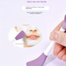 Silicone Facial Brush with 2 Heads, Deep Cleansing and Gentle and Hypoallergenic, No Electricity Required