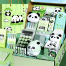 14pcs Panda-Themed Stationery Set - Premium Plastic Office Essentials for Everyday Use & School Rewards