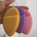 3pcs Adult Exfoliating Facial Cleansing Sponges, Latex-Free, Unscented, Makeup Remover, Deep Blackhead Removal, Glove Shape Skincare Tools for All Skin Types, Face Skin Care