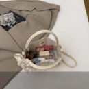 Retro Niche Scarf Handbag, Fashionable Simple Versatile Shoulder Bag for Daily Commute, Commuter Handbag | Retro Style Handbag | Polyester Lined Interior, Purse