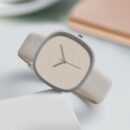 Elegant Pink Quartz Watch for Women - Simple Analog Design with Minimalist Hands, Non, Faux Leather Strap, Perfect for Casual & Formal Attire, Stylish Accessory|Minimalist Watch|Durable Watch