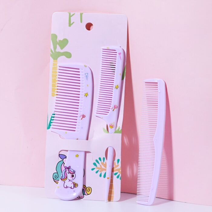 3pcs/set Mini Portable Cartoon Cute Small Comb for All Type Of Hair - Image 3