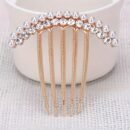 1pc Elegant and Hair Comb- Beautify Curly Hair, Unscented Alloy Side Needle Accessory, Suitable Long Hair
