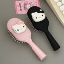 For Hello Kitty Hair Brush - Portable Wet & Dry Comb with ABS Handle, Perfect for Travel, Daily Use, School Dormitory | Ideal Back to School & Holiday Gift, Travel Essentials|Playful Design|Durable Plastic Bristles
