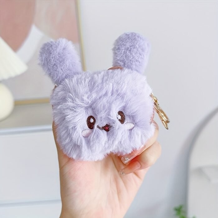 Protective Case For AirPods 1/2 And AirPods 3 Wireless Earphones, Featuring A Cute Fluffy Rabbit Design Inspired By Japanese And Korean Culture, As Well As A 3D Girl Design For AirPods Pro 2. - Image 17