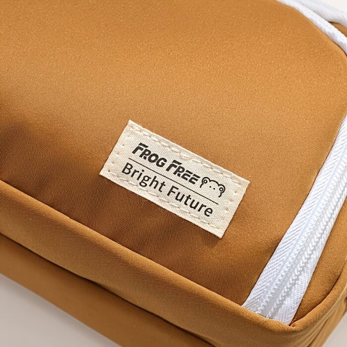 Charming Capybara-Themed Stationery Set - Elegant Light Brown Canvas Organizer with Zippered Pouch & Compartments, Ideal for Graduation & Birthday Gifts, Includes Markers, Pens, and Highlighters, Gift Bag Included, Capybara Accessories - Image 7