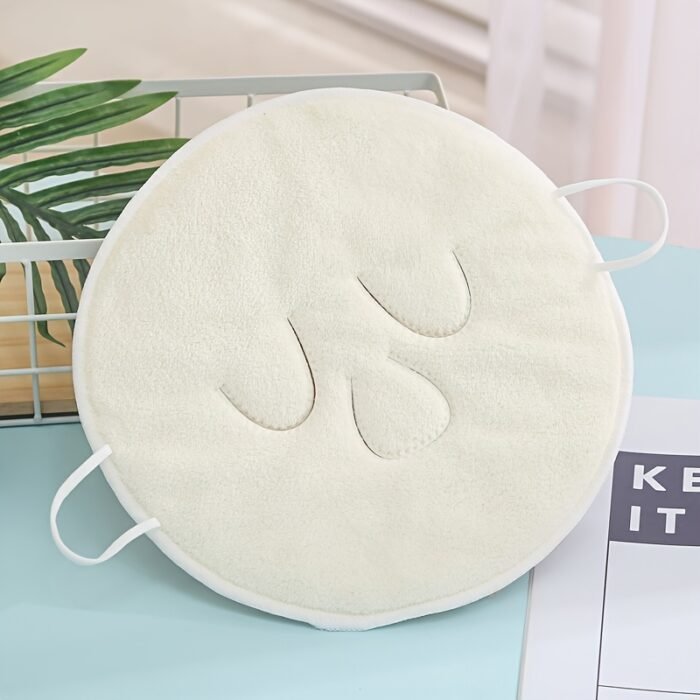 1pc Reusable Hot and Cold Skin Care Steaming Face Towel, Polyester Facial Mask, Unscented, Non-Electric, Battery-Free, with Hydrating Spa Facial Cloth for Home and Salon Beauty Treatment - Image 4