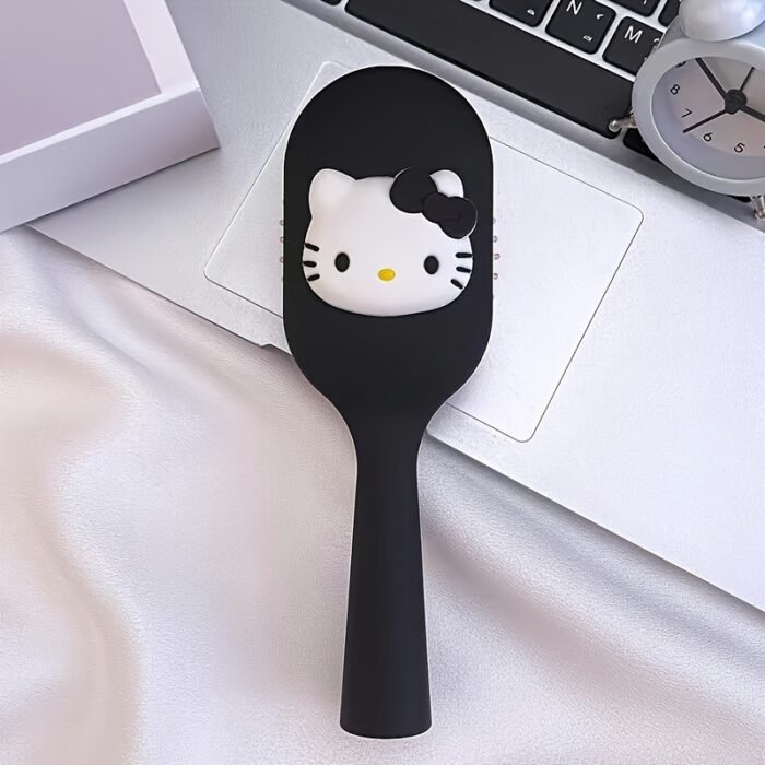 For Hello Kitty Hair Brush - Portable Wet & Dry Comb with ABS Handle, Perfect for Travel, Daily Use, School Dormitory | Ideal Back to School & Holiday Gift, Travel Essentials|Playful Design|Durable Plastic Bristles - Image 7