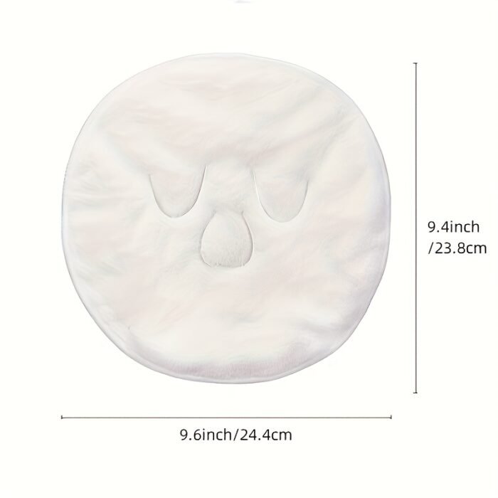 1pc Reusable Hot and Cold Skin Care Steaming Face Towel, Polyester Facial Mask, Unscented, Non-Electric, Battery-Free, with Hydrating Spa Facial Cloth for Home and Salon Beauty Treatment - Image 5