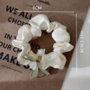 Hot Arrival Large Bow Lily of the Valley Hair Tie with Korean Style High-End Versatile Simple Headband