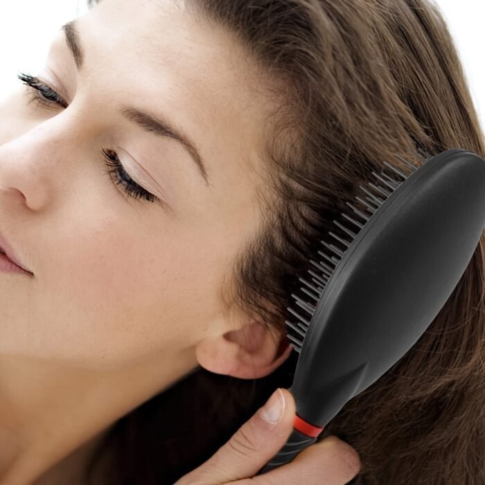 5pcs Unisex Professional Hair Styling Set, Scalp Massage, Detangling Brushes, Airbag Comb, Makeup Mirror, Unscented, for Normal Relaxed Textured Hair - Image 4