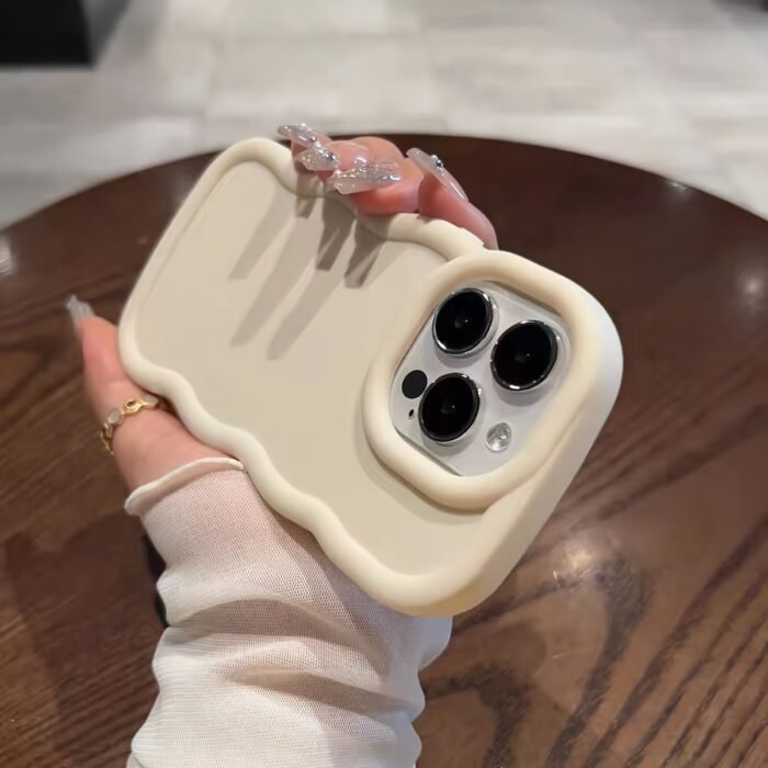 6pcs Solid Color Large Hole Phone Cases for iPhone - Fits 15/14/13/12/11, XS, XR, X, 7/8, Mini, Plus, Pro, Pro Max Models - Shockproof - Image 7
