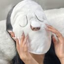 1pc Reusable Hot and Cold Skin Care Steaming Face Towel, Polyester Facial Mask, Unscented, Non-Electric, Battery-Free, with Hydrating Spa Facial Cloth for Home and Salon Beauty Treatment