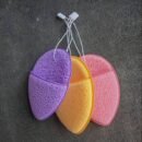 3pcs Adult Exfoliating Facial Cleansing Sponges, Latex-Free, Unscented, Makeup Remover, Deep Blackhead Removal, Glove Shape Skincare Tools for All Skin Types, Face Skin Care