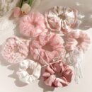 New High-End Elastic Hair Ties for Women Featuring a Stylish Lace Bow, Perfect for Everyday Wear And Festive Occasions, Suitable for Both Women And Girls.