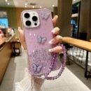 Fashion Starry Sky Butterfly Bracelet Phone Case For IPhone11 11promax 12 12pro 12promax 13 13pro 13promax 14 14pro 14plus 14promax 15 15pro 15plus 15promax