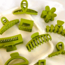 8 Pieces of Adult Hair Clips: Large Size, Shark Clip, Grip Clip, Gradient Combination Set, Hair Accessory Edge Clips - Suitable for Ages 14 and Up, Resin Material, Rectangular Shape, Bow and Flower Designs, Large Size, Set of 8, Elegant and Sweet Style