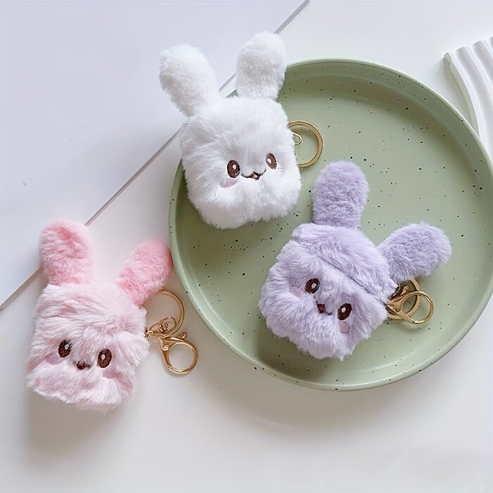Protective Case For AirPods 1/2 And AirPods 3 Wireless Earphones, Featuring A Cute Fluffy Rabbit Design Inspired By Japanese And Korean Culture, As Well As A 3D Girl Design For AirPods Pro 2. - Image 10