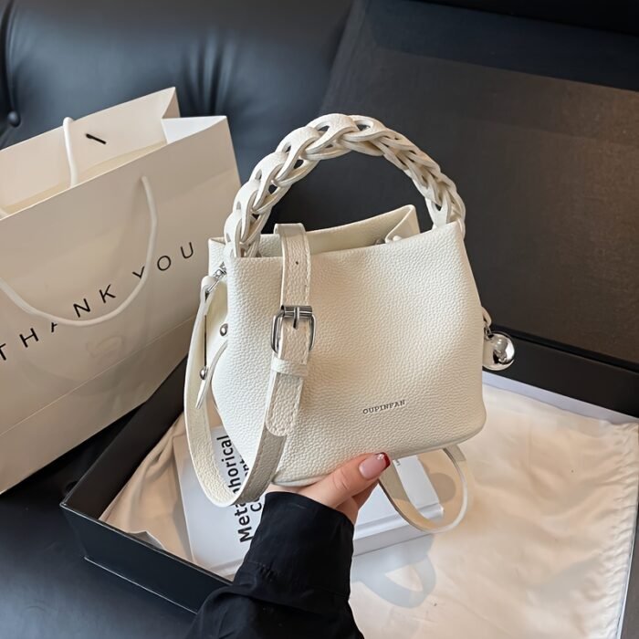 Available in 4 colors-----Fashionable bucket bag, trendy summer crossbody shoulder bag for women, a popular and versatile new arrival
