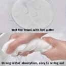 1pc Reusable Hot and Cold Skin Care Steaming Face Towel, Polyester Facial Mask, Unscented, Non-Electric, Battery-Free, with Hydrating Spa Facial Cloth for Home and Salon Beauty Treatment