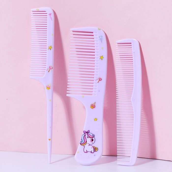 3pcs/set Mini Portable Cartoon Cute Small Comb for All Type Of Hair - Image 7