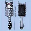 1pc Sanrio Kuromi & for My Melody Air Cushion Comb - Gentle Detangling, Suitable for All Hair Types, Fashionable Cartoon Design, Portable Massage Comb for Women, ABS Plastic Handle, Plastic Bristles, Finishing Comb, Sanrio