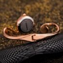 Luxury Ladies' Novelty Bracelet Watch, Round Alloy Case, Quartz Movement, Non, Gift for Her