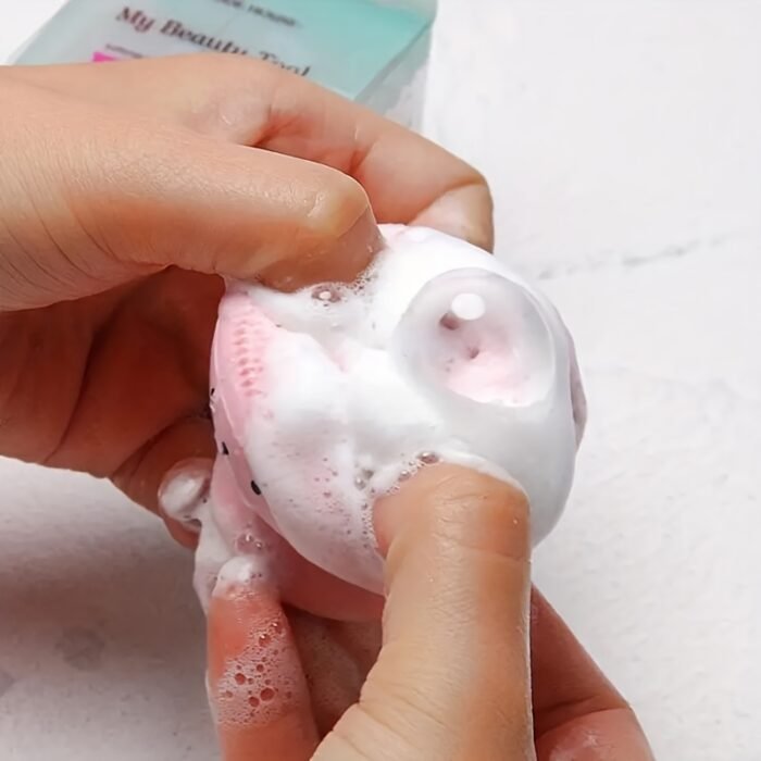 1pc Octopus-Shaped Bubble Maker, Silicone Facial Cleansing Brush, Deep Cleanse Face, Makeup Removal Tool, Portable Multi-functional Beauty Gadget For Gentle Deep Cleansing Massage - Image 14