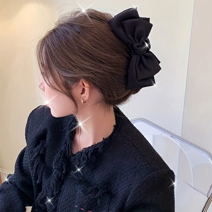 1pc Big Bow Hair Clip, Teen Girls Hair Accessories, Suitable For Gifts And Party - Image 15