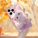 Cute Pink Cat Pattern Mobile Phone Case High-Quality Texture Lens Protection Transparent Mobile Phone Case for Men And Women for Iphone 16/16PLUS/16PRO/16PROMAX/15/ 15PLUS/ 15PRO/ 15PROMAX/ 14/ 14PLUS/ 14PRO/ 14PROMAX/ 13/ 13Mini/ 13PRO/ 13PROMAX/ 12/ 12Mini/ 11/ 8/ 7/ SE/ XSMAX/ / Plus/ Pro/ Max Series