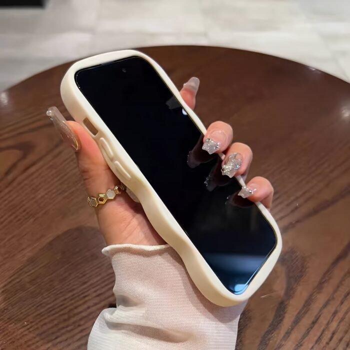 6pcs Solid Color Large Hole Phone Cases for iPhone - Fits 15/14/13/12/11, XS, XR, X, 7/8, Mini, Plus, Pro, Pro Max Models - Shockproof - Image 10