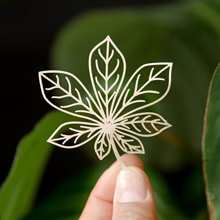 [Retro Floral] Scrapbooking Decorative Collage DIY Craft Material Paper | Pack of 10 sheets | Paper | Hollowed out base | Scrapbook magazine planning, decorative collage, DIY craft | Retro floral branch and leaf - Image 14