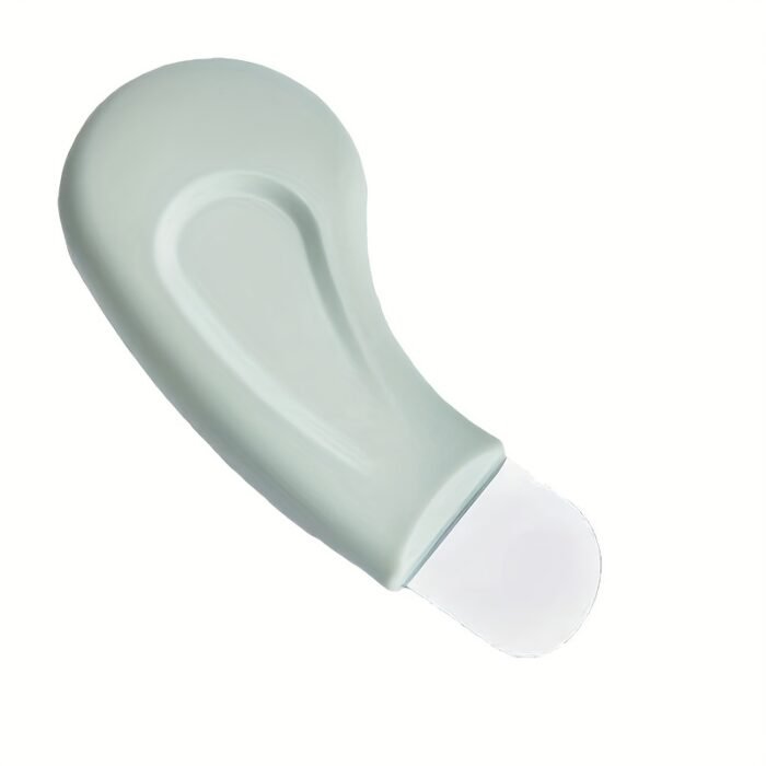 Ergonomic Blackhead Removal Tool – Gentle Facial Pore Cleanser for and Blackheads, Non-Electric Skincare Spatula with Textured Surface, Light Green Handle for Easy Grip, Pore Cleaning Accessory - Image 3