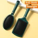 Detangling Hair Brush Anti-Static Detangler Hair Brush Paddle Air Cusihon Comb Nylon Bristle Hair Styling Brush For Men And Women