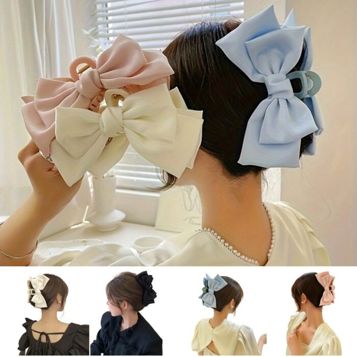 1pc Big Bow Hair Clip, Teen Girls Hair Accessories, Suitable For Gifts And Party - Image 18