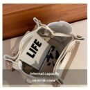 Stylish Large Capacity Women's Tote Bag - Versatile Shoulder & Crossbody Purse with Zipper Closure, PU Material, Cream Color, Golden-Toned Hardware, and Adorable Bear Charm, Crossbody Bag
