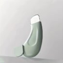 Ergonomic Blackhead Removal Tool – Gentle Facial Pore Cleanser for and Blackheads, Non-Electric Skincare Spatula with Textured Surface, Light Green Handle for Easy Grip, Pore Cleaning Accessory