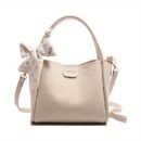 Retro Niche Scarf Handbag, Fashionable Simple Versatile Shoulder Bag for Daily Commute, Commuter Handbag | Retro Style Handbag | Polyester Lined Interior, Purse